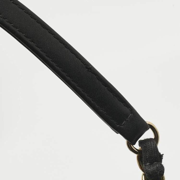 Pre Owned Chanel Black Fabric and Straw Medium Deauville Tote
