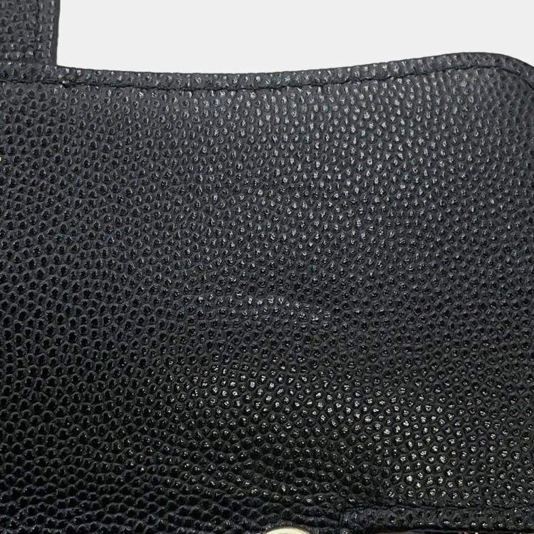 Pre Owned Chanel Eco Matelasse Black Multicolor Caviar Nylon Shoulder Bag
