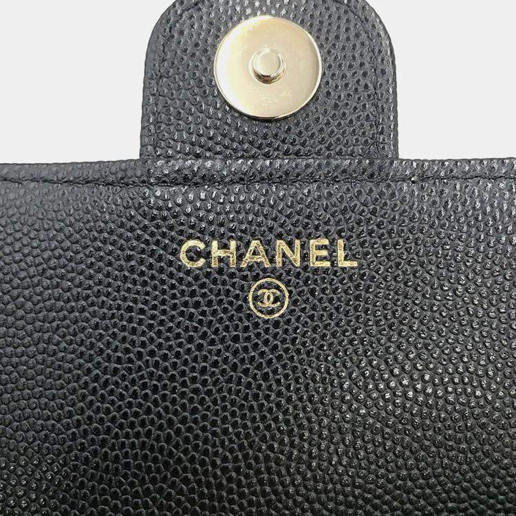Pre Owned Chanel Eco Matelasse Black Multicolor Caviar Nylon Shoulder Bag