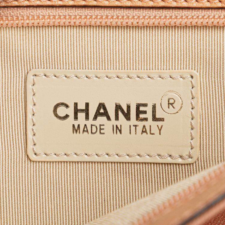 Pre Owned Chanel Pink Canvas Coco Chain Pochette
