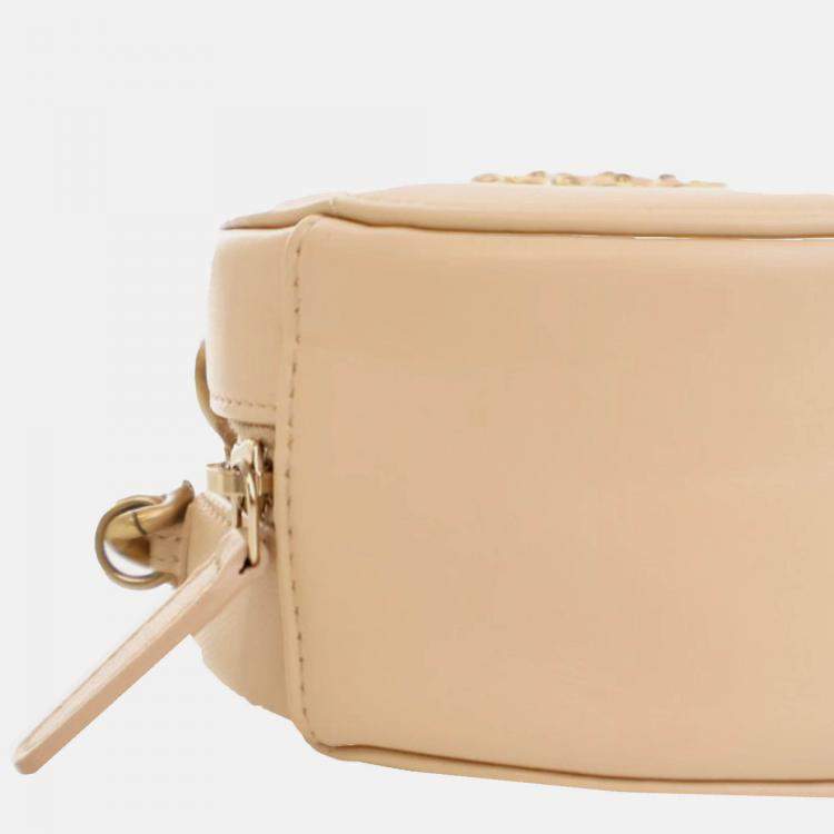 Pre Owned Chanel Brown Calfskin 19 Round Clutch with Chain