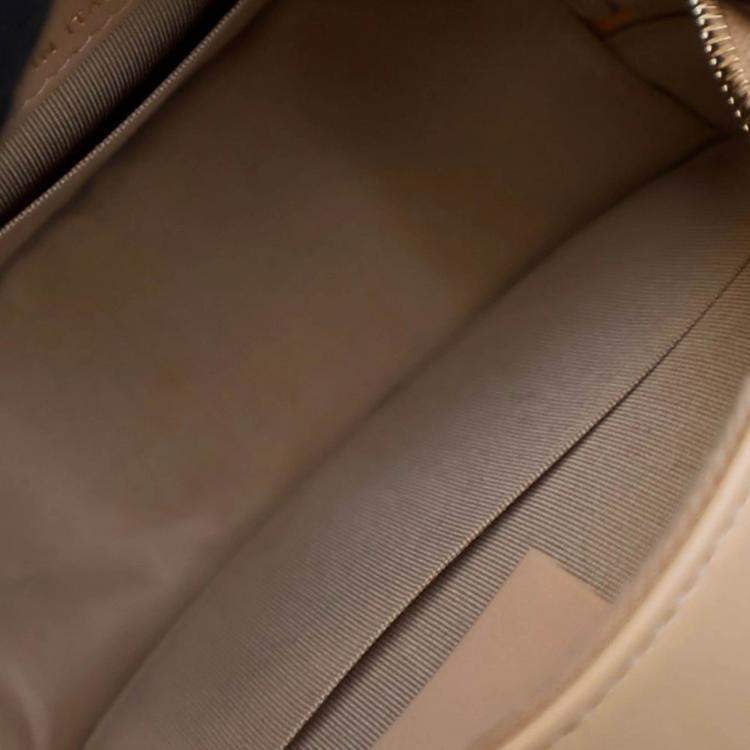 Pre Owned Chanel Brown Calfskin 19 Round Clutch with Chain