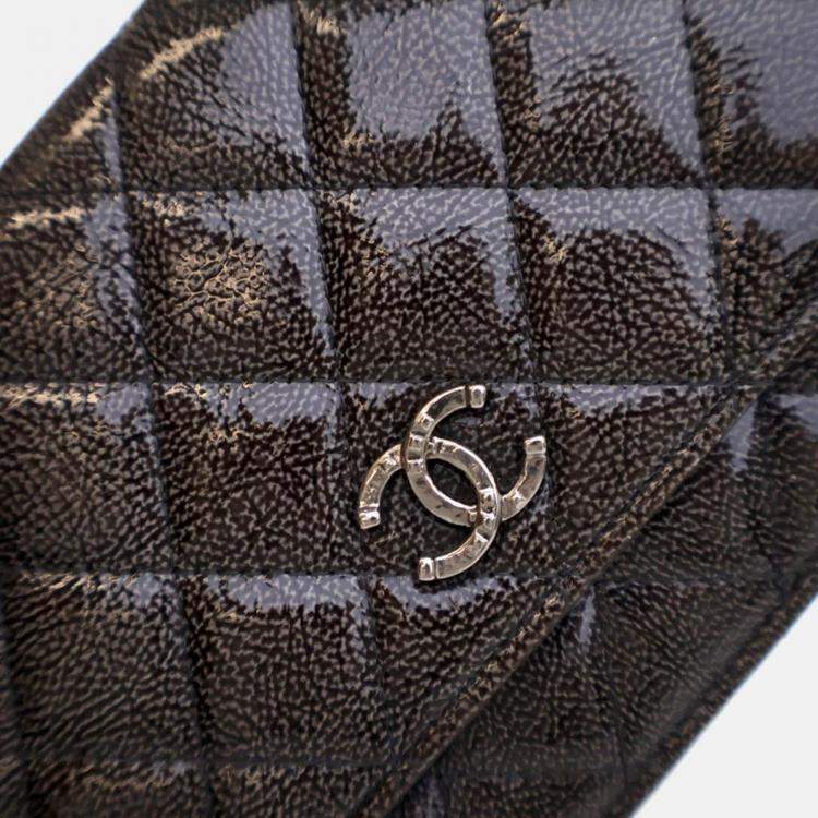 مملوكة مسبقًا Chanel Patent Wallet On Chain (WOC)