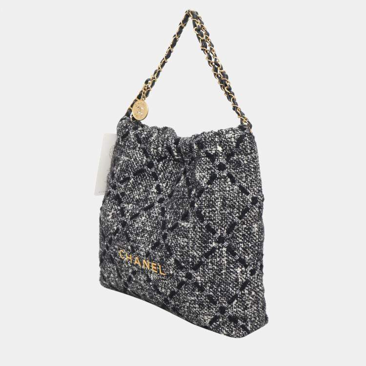Pre Owned Chanel Medium C22 Tweed Bag