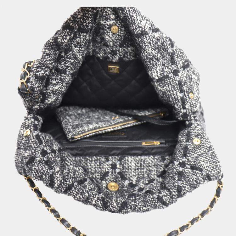 Pre Owned Chanel Medium C22 Tweed Bag