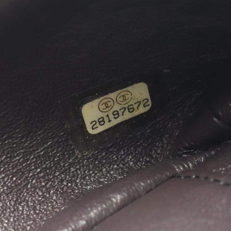 Pre Owned Chanel Multicolor Small Quilted Tweed CC Chic Double Flap