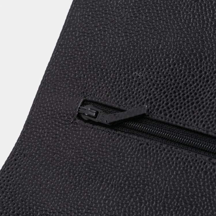 Pre Owned Chanel Black Maxi Classic Caviar Double Flap