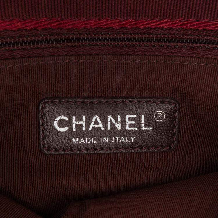 Pre Owned Chanel Pink Paris Salzburg Mini Quilted Glazed Calfskin and Felt Edelweiss Flower Flap
