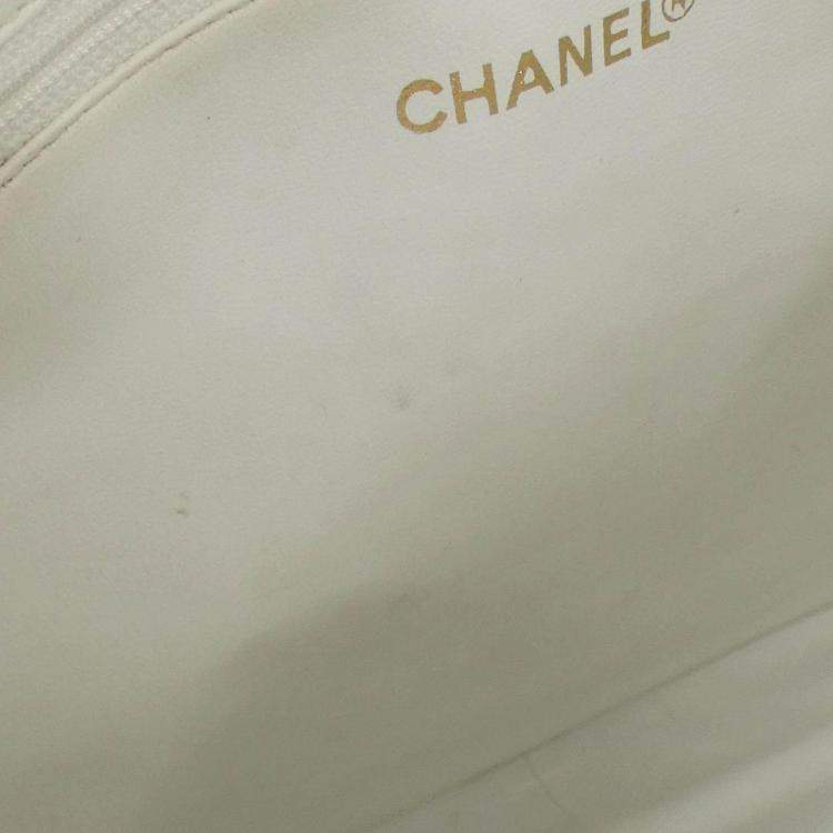 Pre Owned Chanel Pink Leather Shoulder Bag