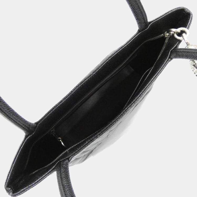 Pre Owned Chanel Black Handbag