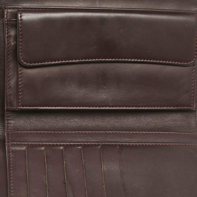 Pre Owned Chanel Black Quilted Caviar Leather Classic L Flap Wallet