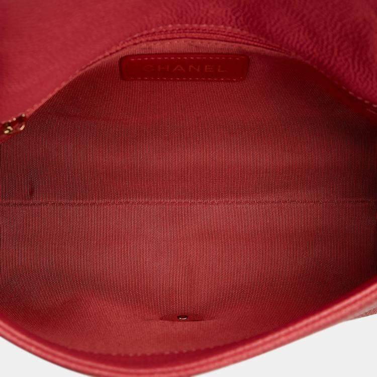 Pre Owned Chanel Pink Caviar City Walk bag