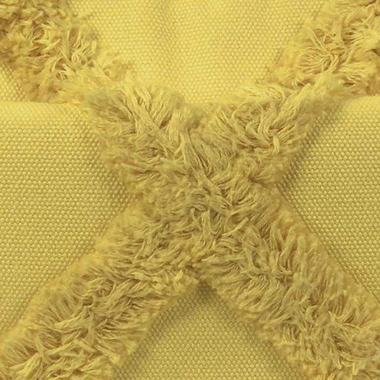 Pre Owned Chanel Yellow Medium Canvas 19 Flap