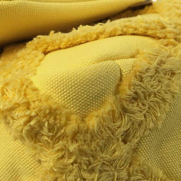 Pre Owned Chanel Yellow Medium Canvas 19 Flap
