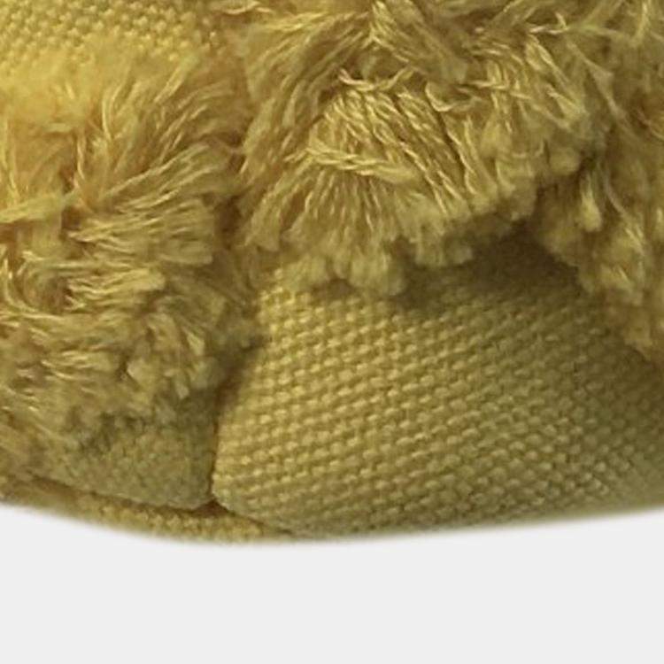 Pre Owned Chanel Yellow Medium Canvas 19 Flap