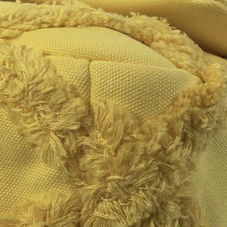 Pre Owned Chanel Yellow Medium Canvas 19 Flap