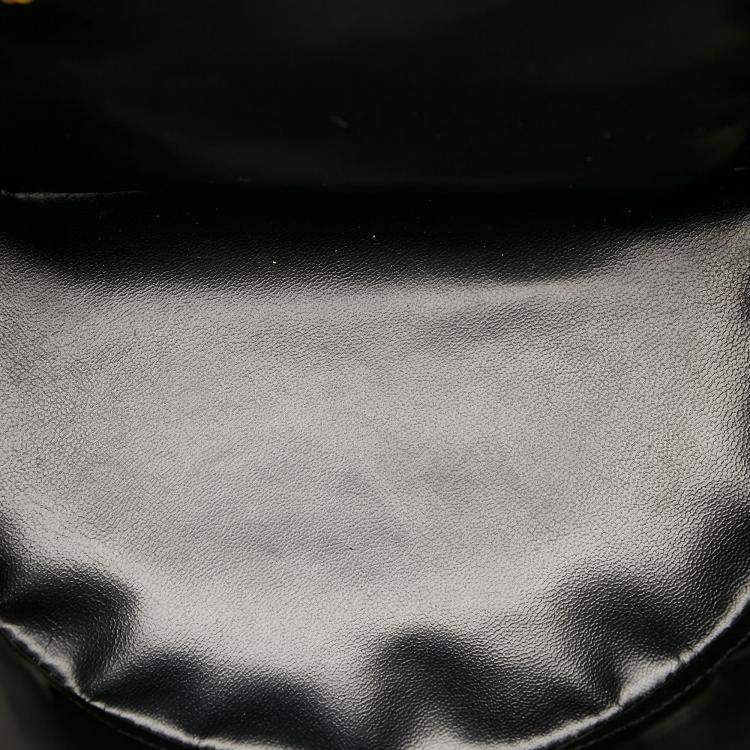 Pre Owned Chanel Black CC Caviar Leather Vanity Bag