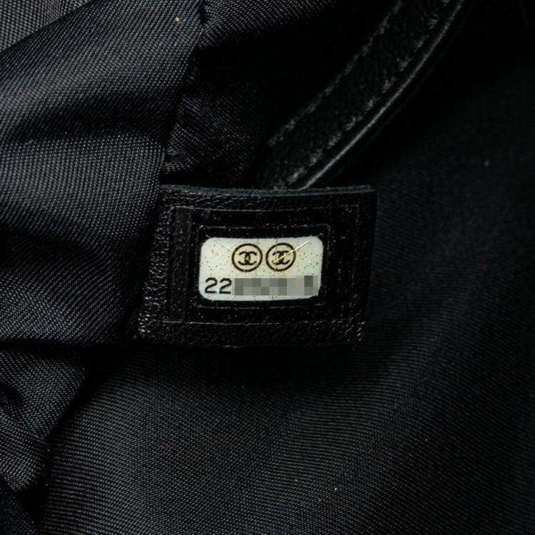 Pre Owned Chanel Airline Messenger Multicolor Blue Nylon Shoulder Bag