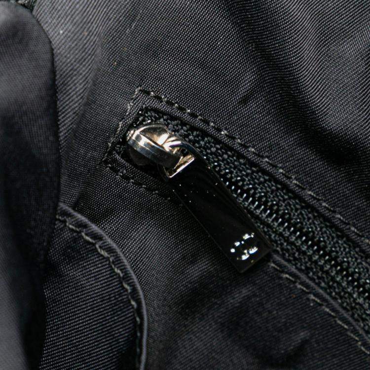 Pre Owned Chanel Airline Messenger Multicolor Blue Nylon Shoulder Bag