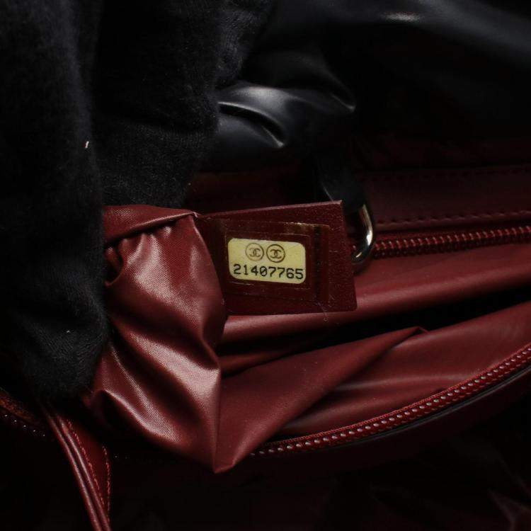 Pre Owned Chanel Coco Cocoon PM Black Nylon Tote Bag
