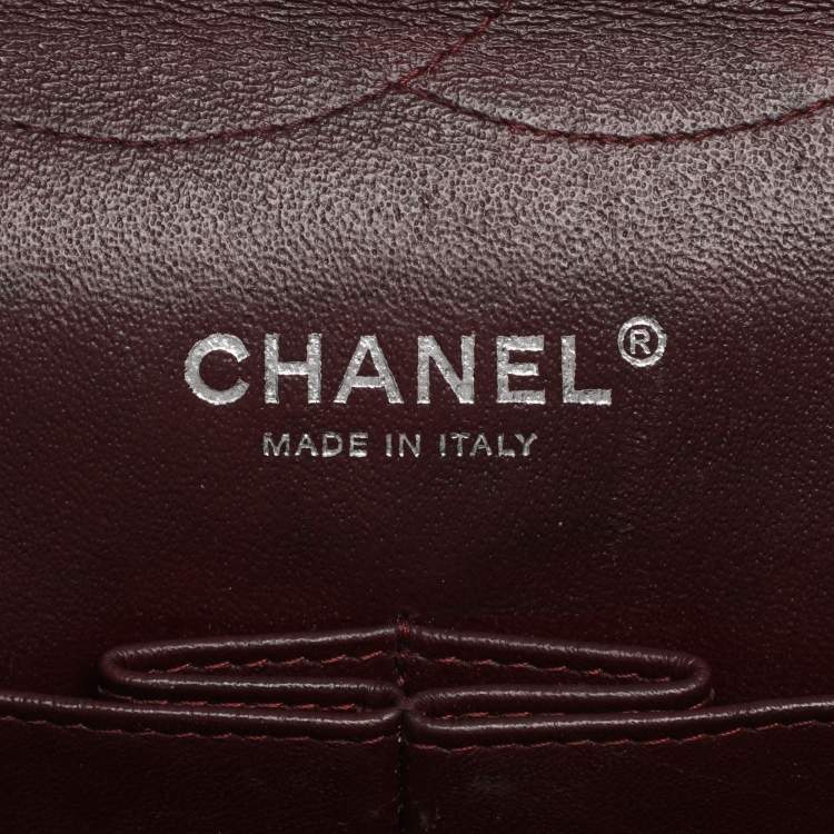 Pre Owned Chanel Black Quilted Leather Jumbo Classic Double Flap Bag