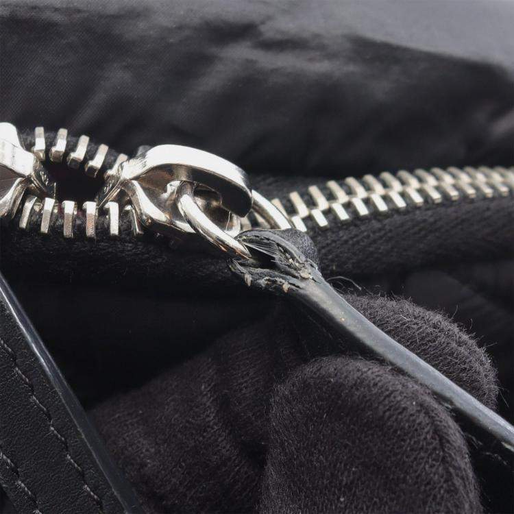 Pre Owned Chanel Black Quilted Nylon Coco Cocoon Backpack