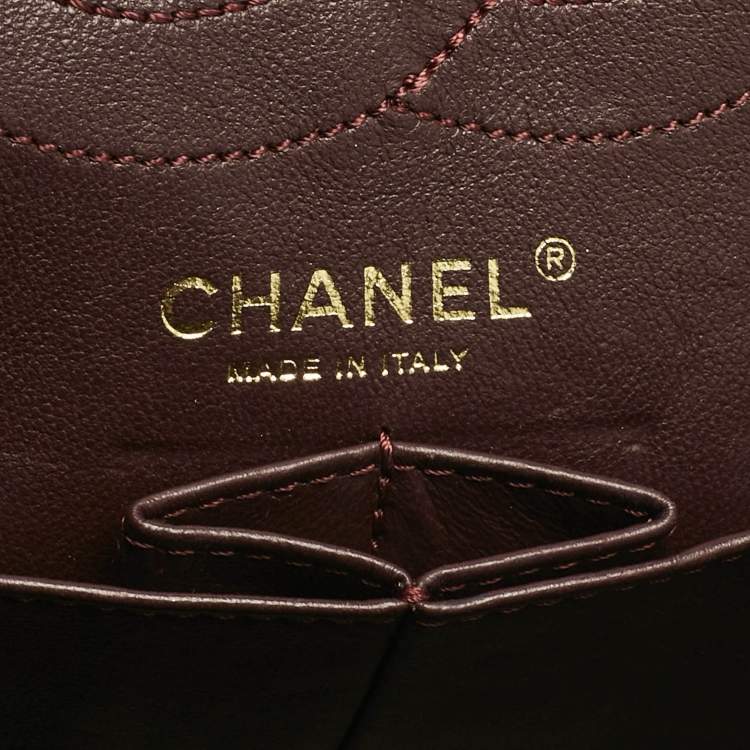 مملوكة مسبقًا Chanel Black Quilted Aged Leather Classic 226 Reissue 2.55 Flap Bag