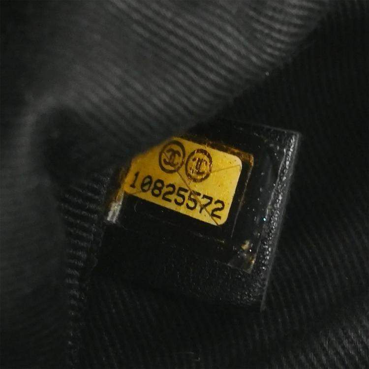 Pre Owned Chanel Black Nylon Handbag