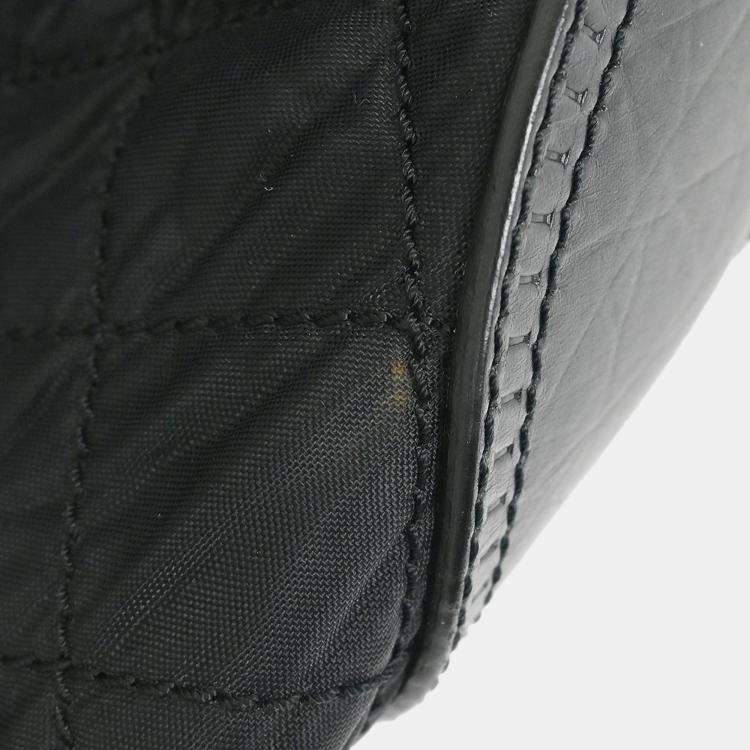 Pre Owned Chanel Black Nylon Handbag
