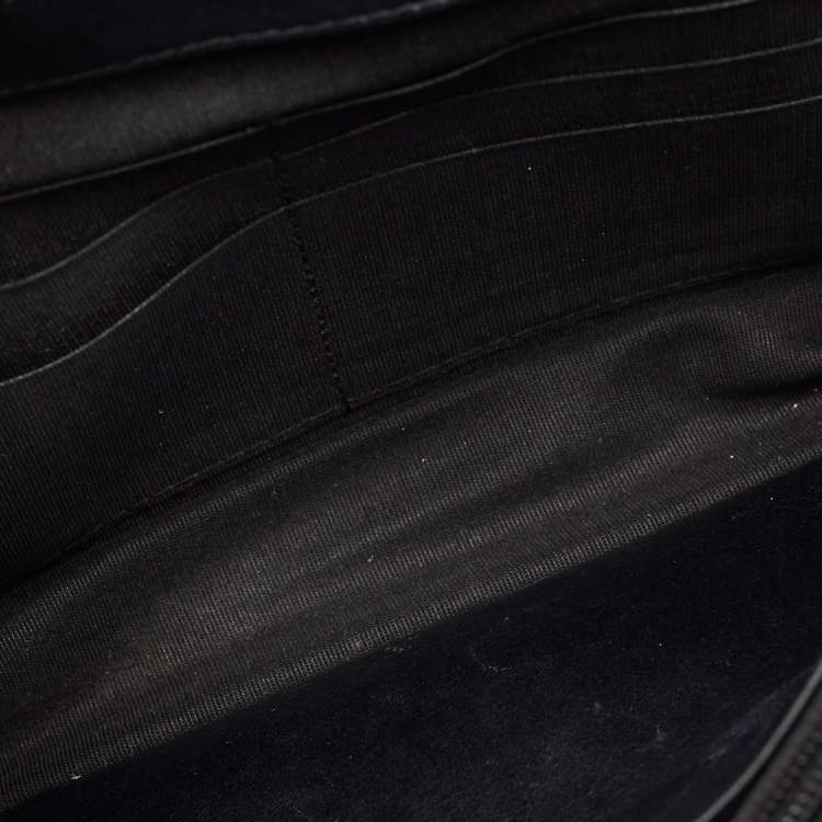 Pre Owned Chanel Black Caviar Leather CC WOC Bag