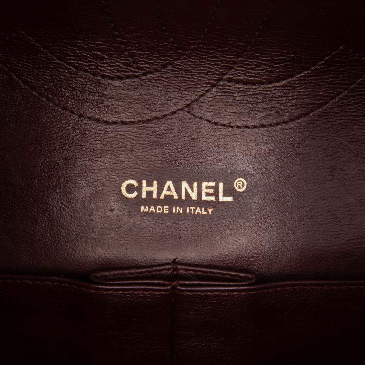 Pre Owned Chanel Black Jumbo Classic Caviar Double Flap