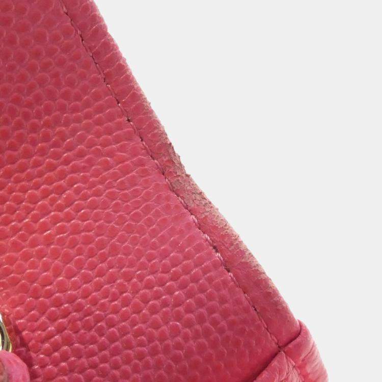 Pre Owned Chanel Timeless Classic Line Chain Wallet