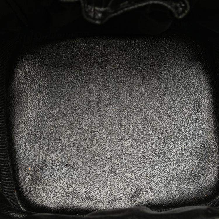 Pre Owned Chanel Black CC Caviar Vanity Bag