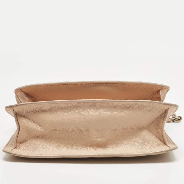 Pre Owned Chanel Blush Pink Quilted Leather Small CC Box Flap Bag