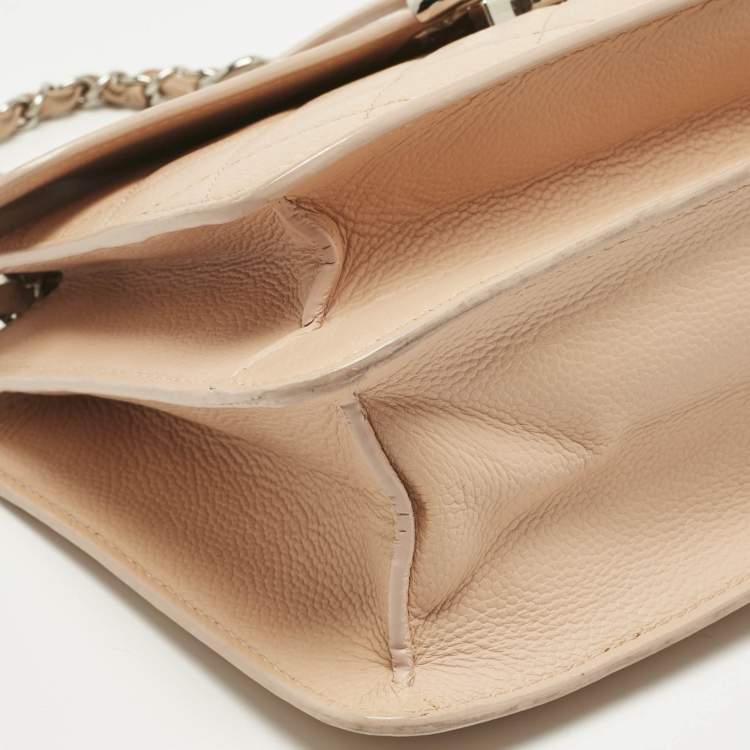 Pre Owned Chanel Blush Pink Quilted Leather Small CC Box Flap Bag