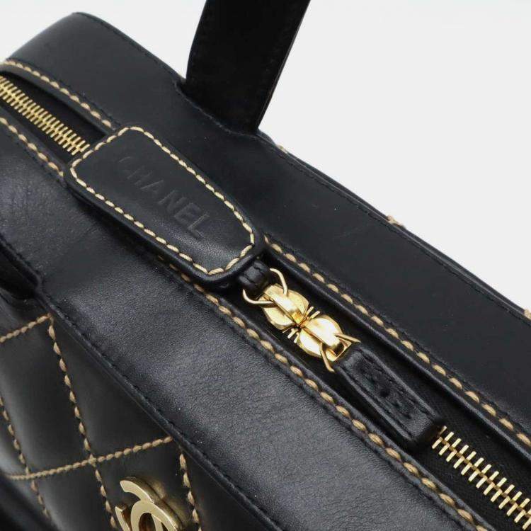 Pre Owned Chanel Others Black Handbags