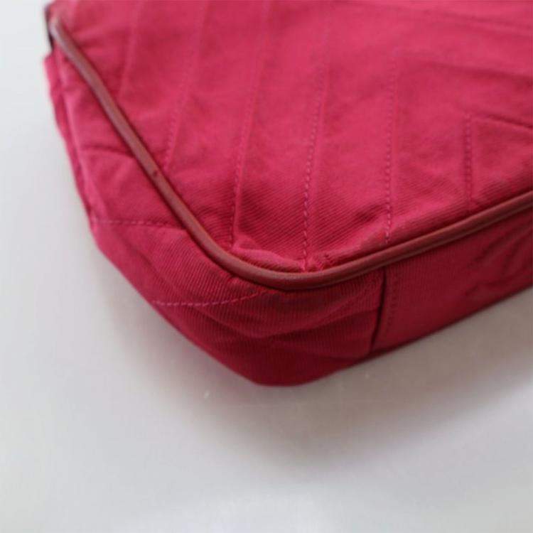 Pre Owned Chanel Vintage Grosgrain Gripoix Bag