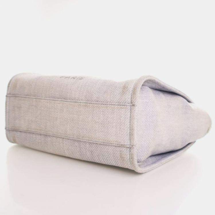 Pre Owned Chanel Small Mixed Fibers Deauville Tote