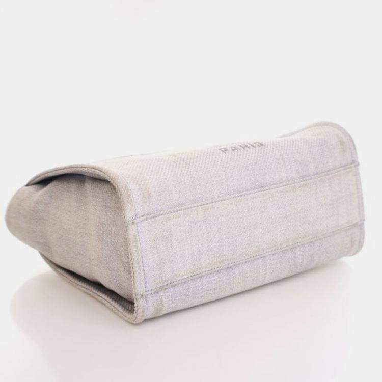 Pre Owned Chanel Small Mixed Fibers Deauville Tote