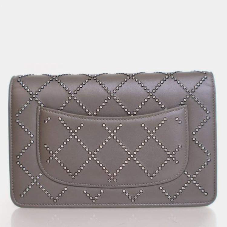 Pre Owned Chanel Lambskin Wallet On Chain (WOC)