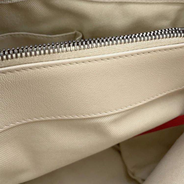 Pre Owned Chanel Matelasse 2Waybag Red Leather