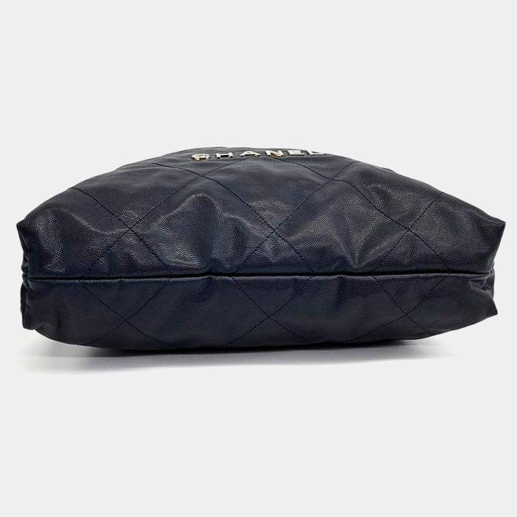 Pre Owned Chanel Caviar 22 Backpack