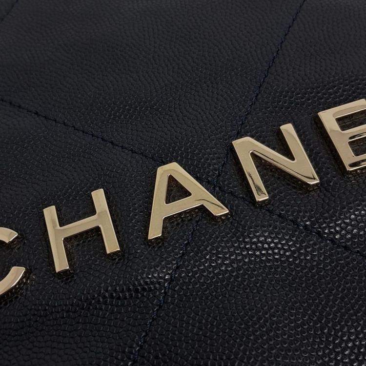 Pre Owned Chanel Caviar 22 Backpack