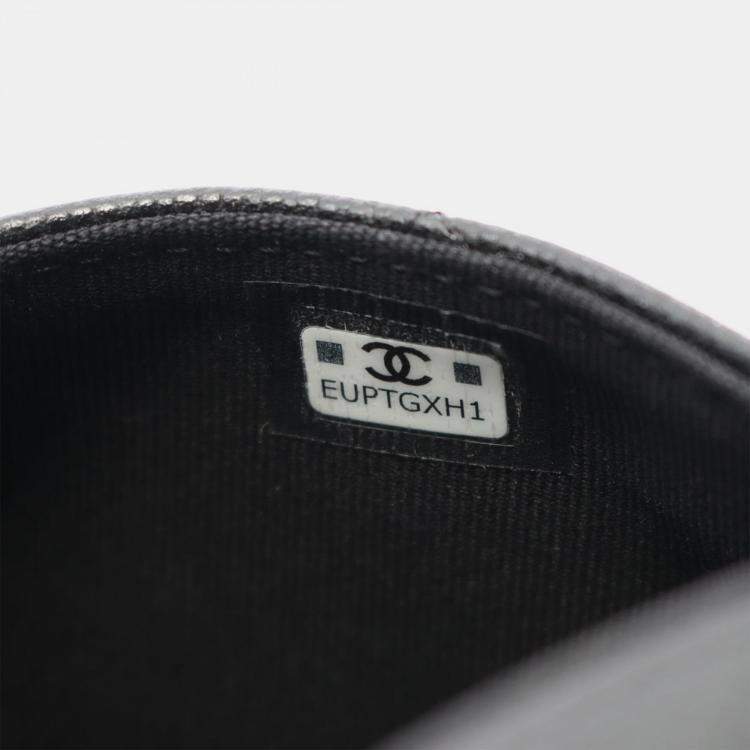 مملوكة مسبقًا Chanel Black Caviar Quilted Chain Camera Bag 