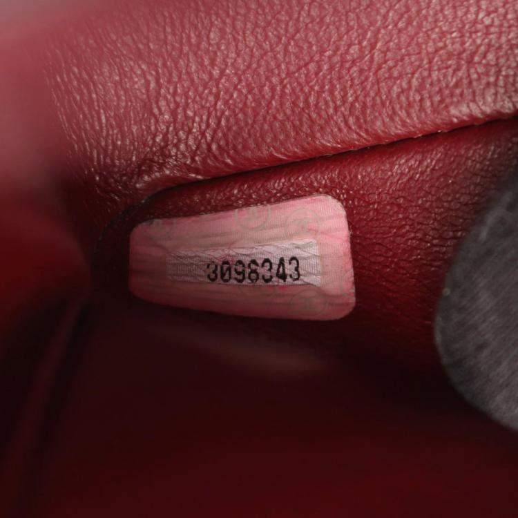 Pre Owned Chanel Diana Black Leather Shoulder Bag