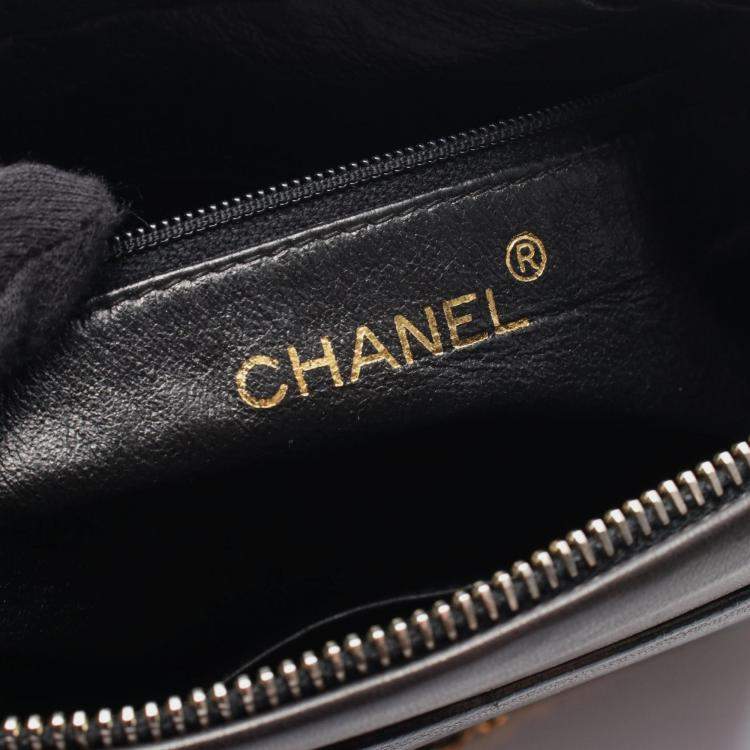 Pre Owned Chanel CC Front Pocket Tassel Crossbody Bag