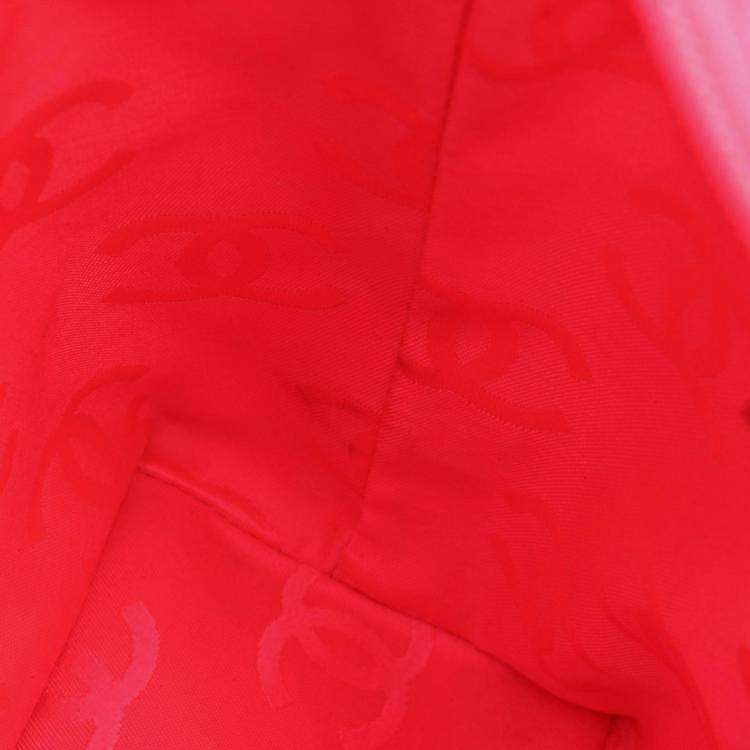 Pre Owned Chanel Cambon Ligne Black Leather Totes Bag