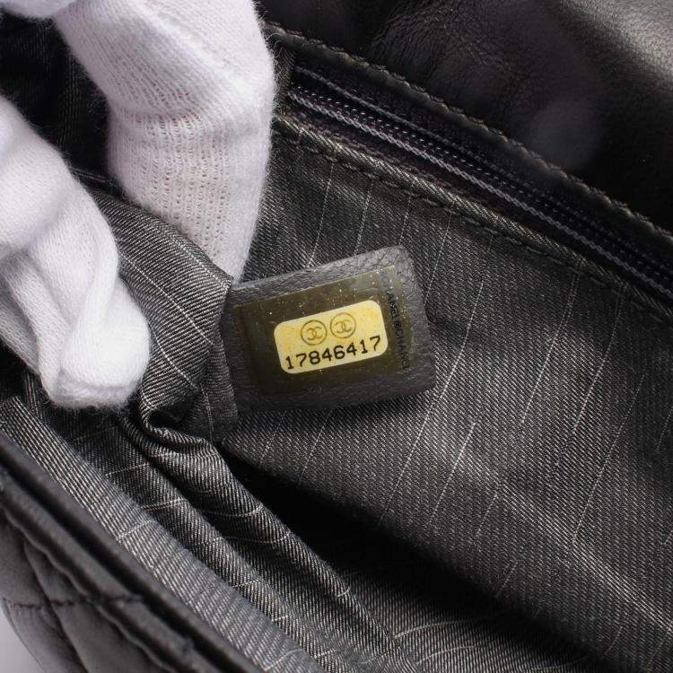 مملوكة مسبقًا Chanel Westminster Black Leather Shoulder Bag