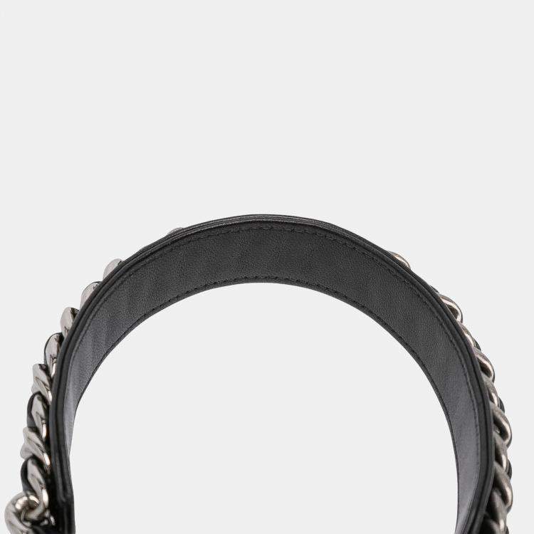 Pre Owned Chanel Multicolor Tweed 19 Round Clutch with Chain and Coin Purse