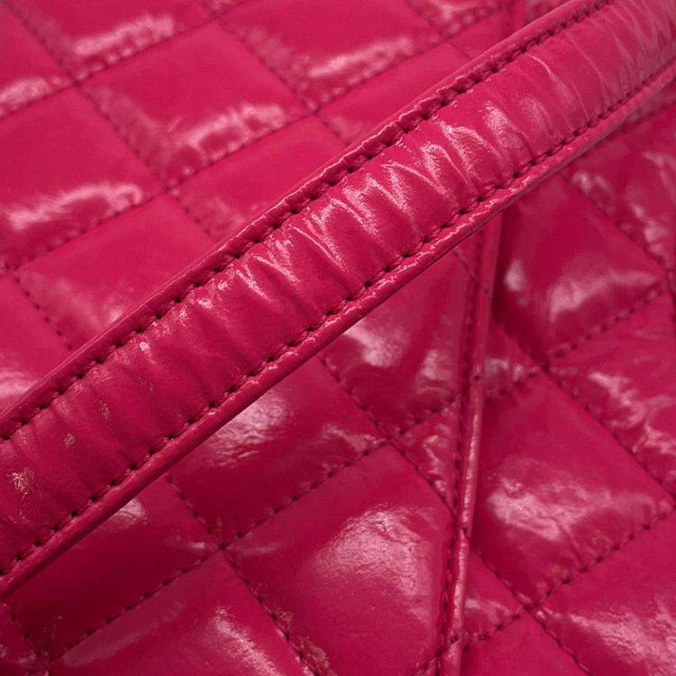 ممل وكة مسبقًا Chanel Matelasse Hobo Bag Pink Leather